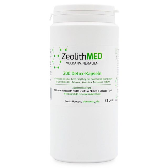 ZeolithMED 200 Detox-Kapseln für 33 Tage