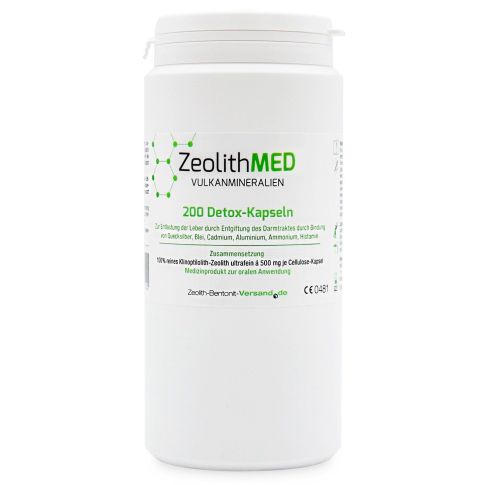 ZeolithMED 200 Detox-Kapseln für 33 Tage